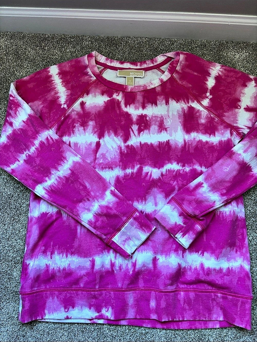 Michael Kors Tie-Dye Long Sleeve Size Small Like New
